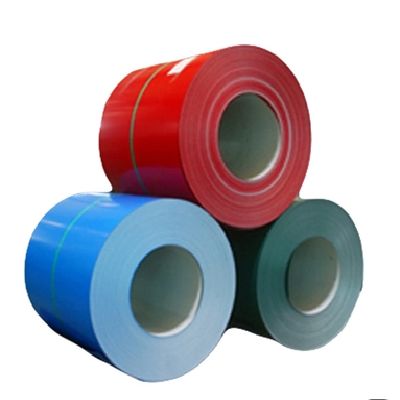 Cold Rolled Color Coated Steel Coil With Customized Thickness, Width, Zinc Coating And RAL Colors For Construction And Manufacturing Industries