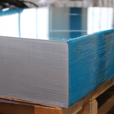 การเชื่อมโลหะผสม 6082t6 แผ่นอลูมิเนียม 1060 6063, 800-2500mm 1050 แผ่นอลูมิเนียมสำหรับผนังม่าน