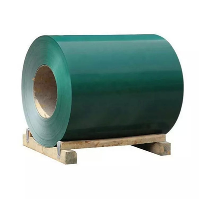 ขดลวดเหล็กชุบสังกะสีเคลือบสีป้องกันสนิมป้องกันสนิม, Dx51d Color Coated Coil