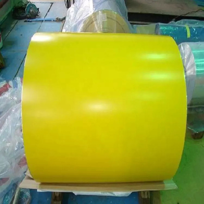 ขดลวดเหล็กชุบสังกะสีเคลือบสีป้องกันสนิมป้องกันสนิม, Dx51d Color Coated Coil