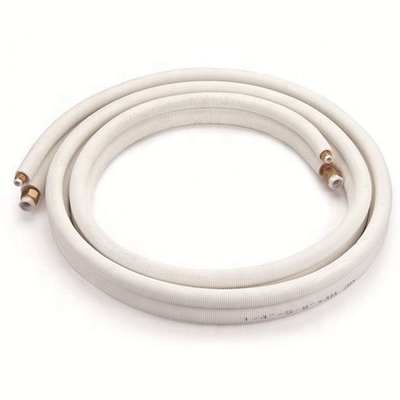 ราคาที่แข่งขันท่อทองแดงหุ้มฉนวน AC HVAC เครื่องปรับอากาศท่อทองแดงหุ้มฉนวน / ท่อท่อเครื่องปรับอากาศ
