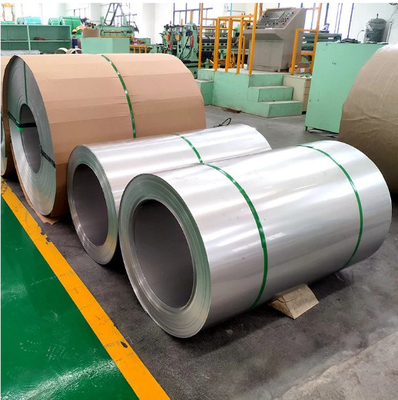 ความยาว 1000mm-6000mm สแตนเลส โคลด์ม้วนหนา 0.3mm-3.0mm ในการก่อสร้าง