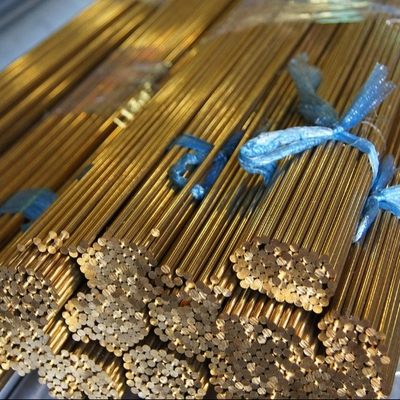 วัสดุทองแดงทนทานต่อการกัดกร่อน C2100 C21000 Cuzn5 CZ125 H95 สายทองแดงแข็ง