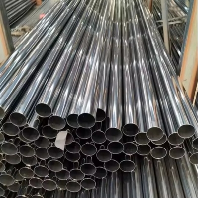 SUS316 ผ ผล ตท่อ 316L กระจกเคลือบท่อสี่เหลี่ยมกลม ท่อไร้สแตนเลสไร้สาย