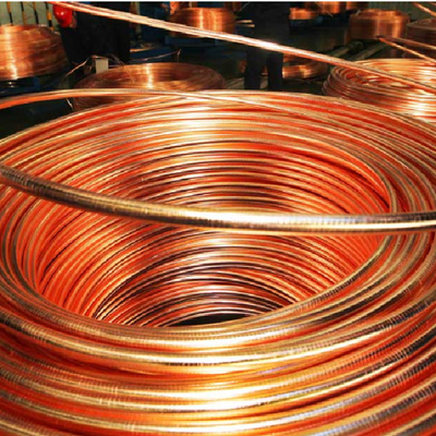 ท่อ ทองแดง แข็งแกร่ง และอ่อน ที่ ไม่มี สายต่อ สําหรับ ระบบ น้ํา ก๊าซ และ HVAC