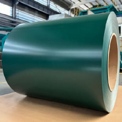 0.7mm Q235 ขดลวดเหล็กชุบสังกะสีแบบจุ่มร้อน, 1500mm Ppgi Prepainted Steel Coil