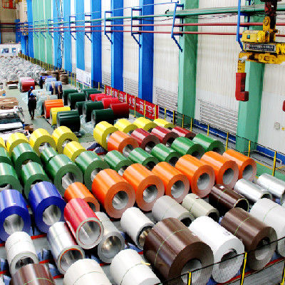 เหล็กม้วนเคลือบสีสำเร็จรูป (Prepainted Galvanized Iron Coil) พร้อมผิวเคลือบโครเมียมและป้องกันรอยนิ้วมือ