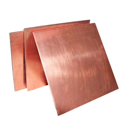 C12200 99.999% Copper Cathode Sheet วัสดุแผ่นความหนา 0.1 - 100 มม